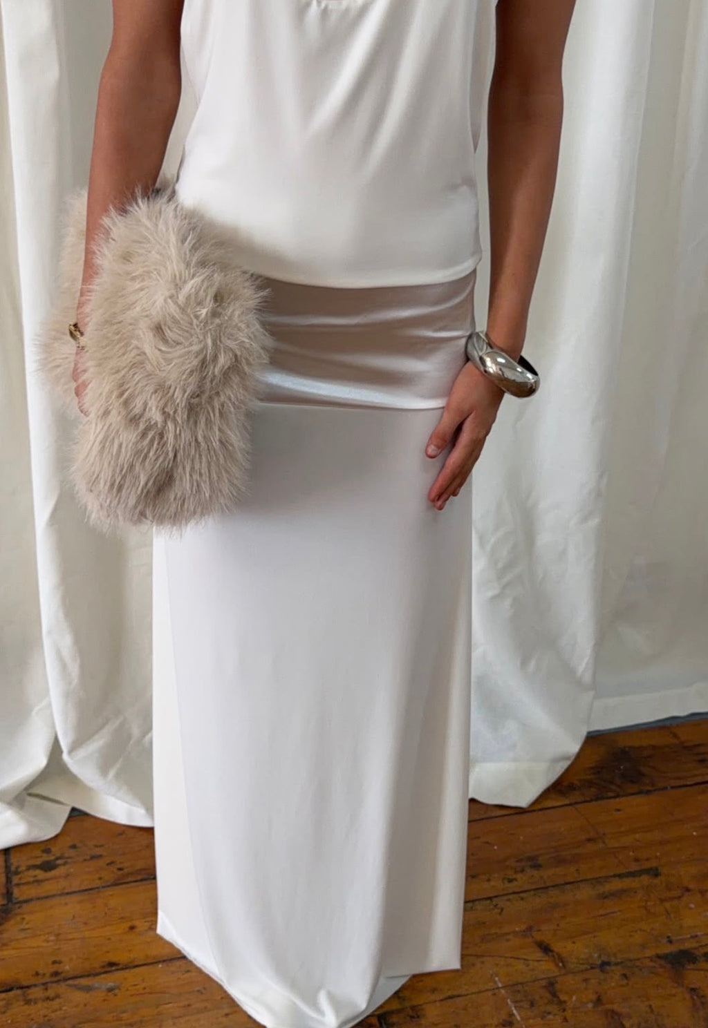 La Marie Serena Dress in Ivory