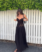 Hansen & Gretel Stephanie Maxi Dress Black