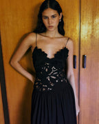 Hansen & Gretel Stephanie Maxi Dress Black
