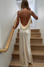 HNTR The Label Willow Gown Champagne