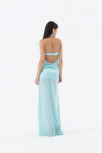 HNTR The Label Sienna Dress Aqua