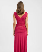 Kookai Solis Set in Cerise