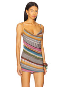 Jaded London Crush Stripe Mini Dress