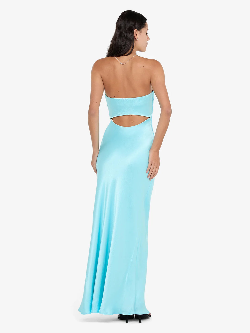 Bec + Bridge Cinder Strapless Maxi Turquoise
