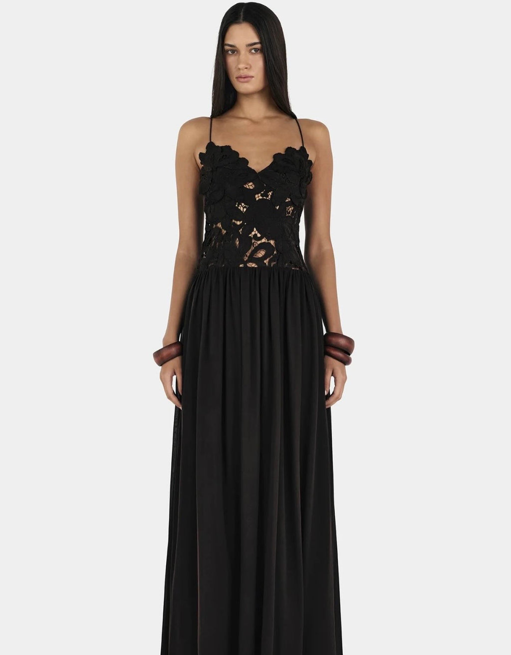 Hansen & Gretel Stephanie Maxi Dress - Black