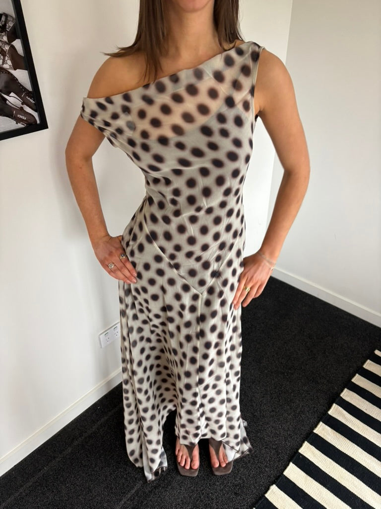 Gaudir Swim - La Fabulosa Dress in White Dots