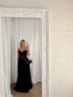 Hansen & Gretel Stephanie Maxi Dress Black