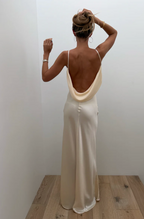 HNTR The Label Willow Gown Champagne