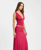 Kookai Solis Set in Cerise