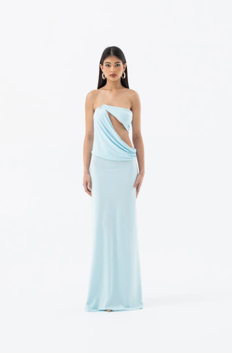 HNTR The Label - Georgie Dress Aqua