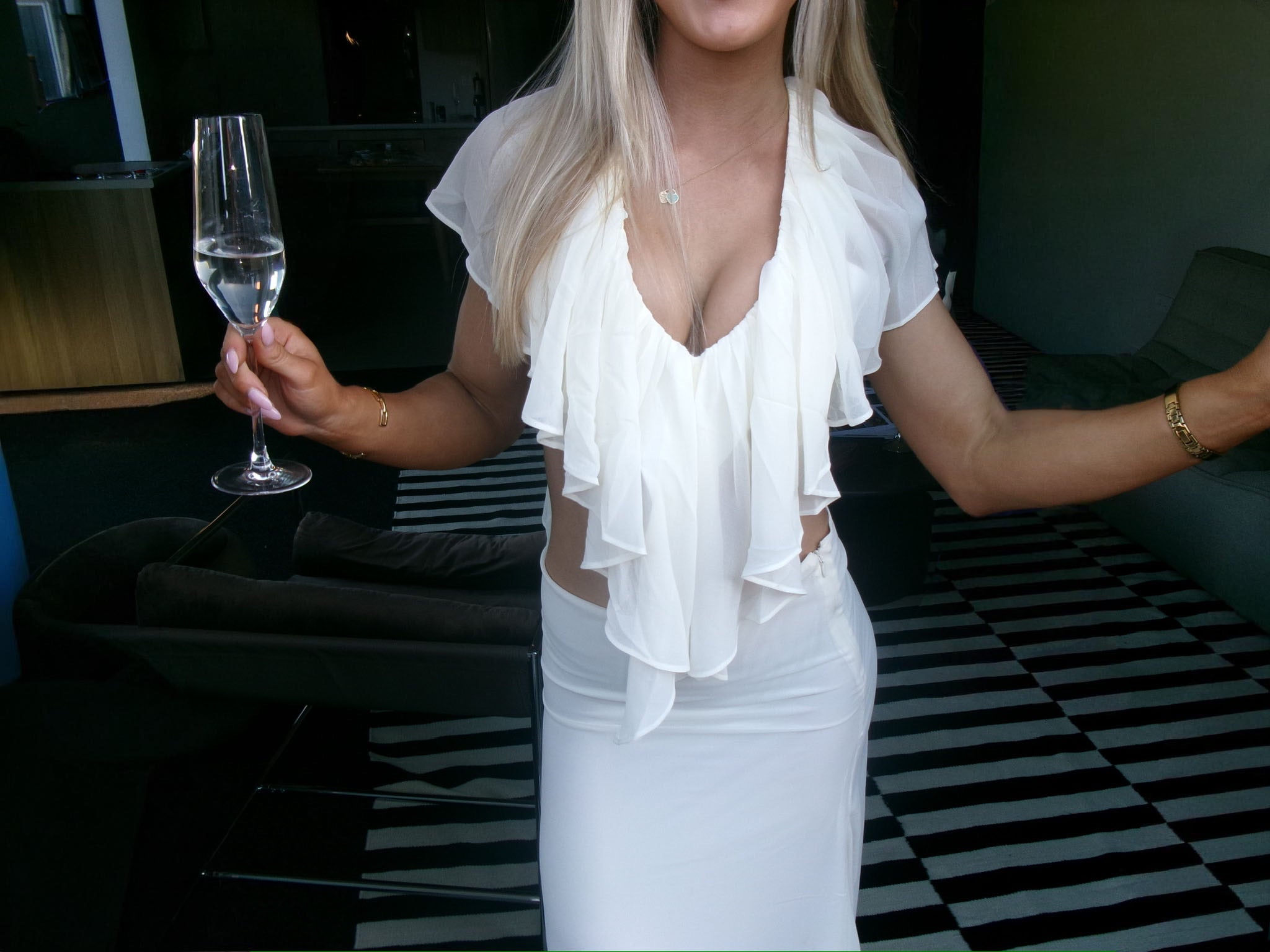Ance Gria Clover Set in White