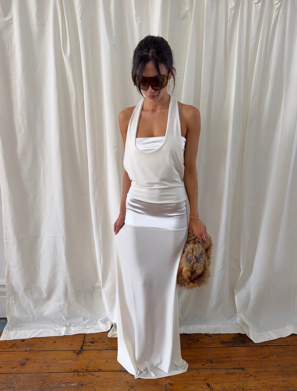La Marie Serena Dress in Ivory