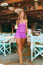 I am Delilah Cecelia Mini Dress Lilac