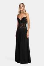 Hansen & Gretel Stephanie Maxi Dress Black