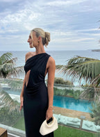 Misha Solstice Cupro Maxi Dress