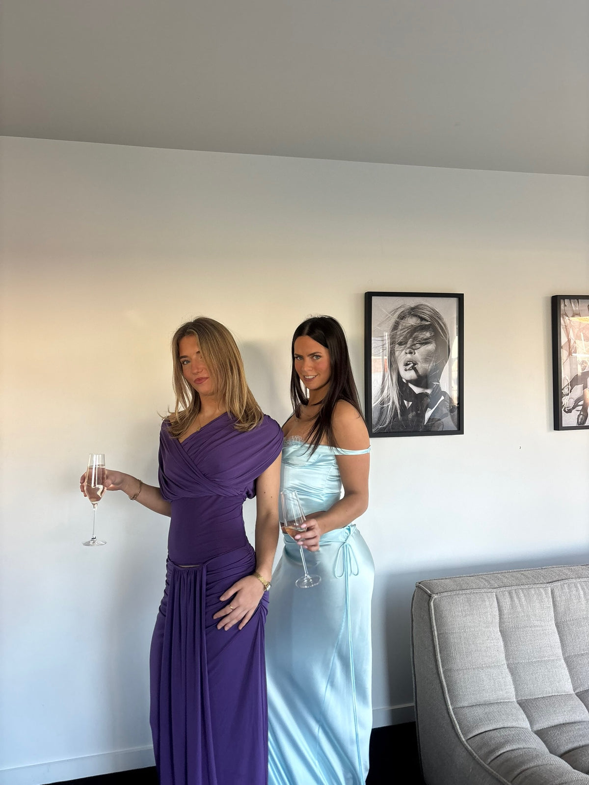 Benni Celia Maxi Dress in Grape