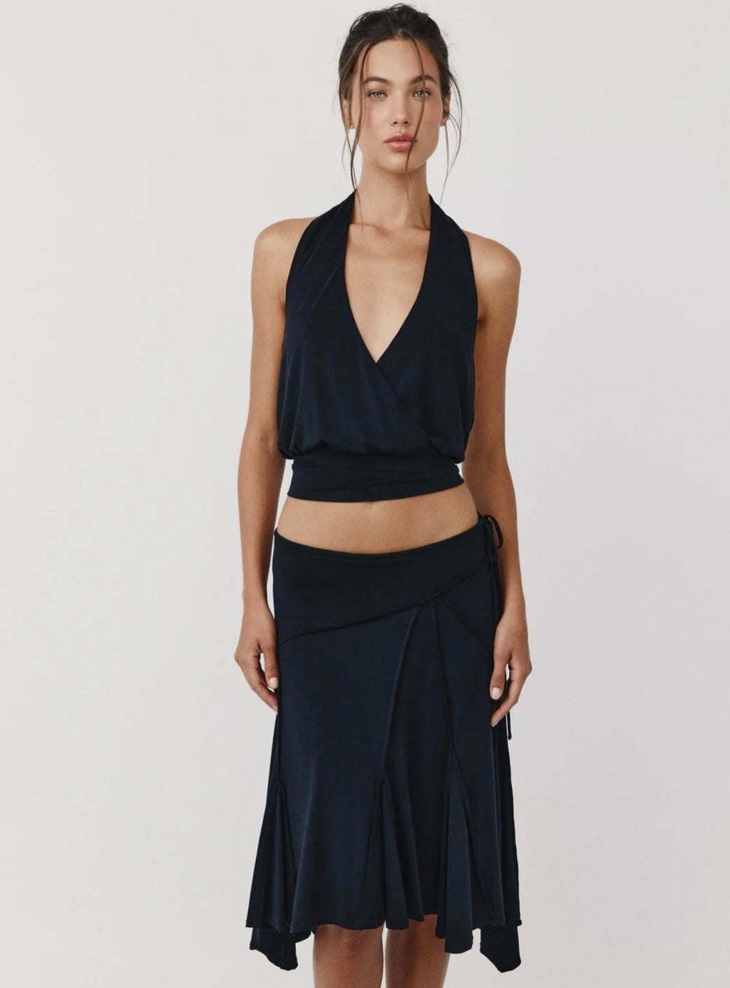 With Jean Sharni Set - Black