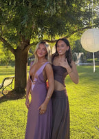 Ance Gria Rosa Gown in Mauve