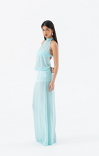 HNTR The Label Sienna Dress Aqua