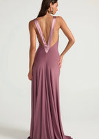 Ance Gria Rosa Gown in Mauve