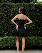 Caitlin Crisp Georgette Mini Black
