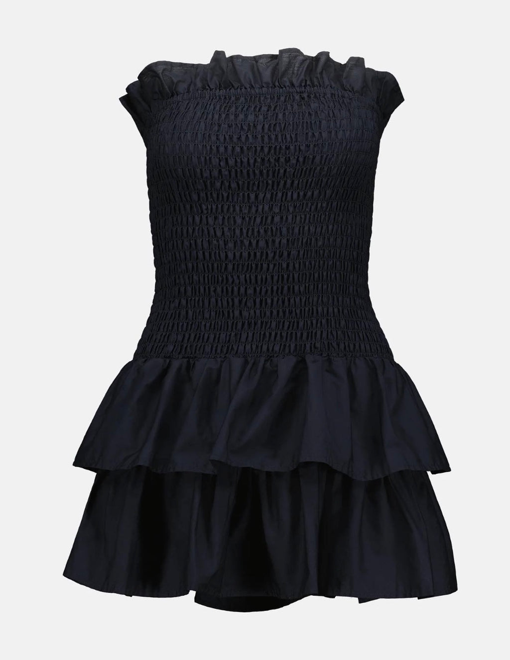 Caitlin Crisp Georgette Mini - Black