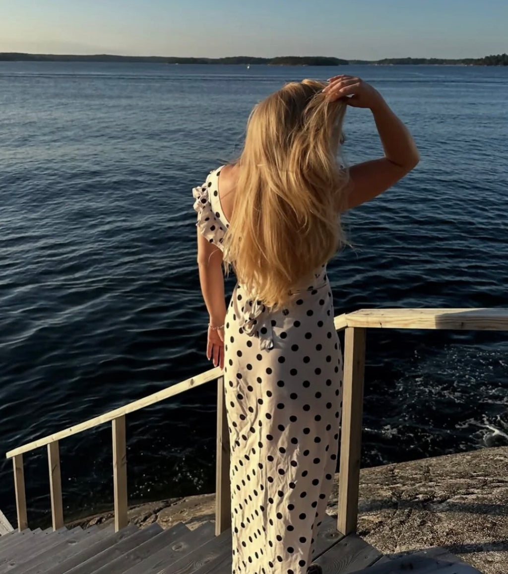 Luna Dress - White
