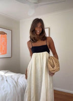 DISSH Elena Buttermilk Maxi Dress