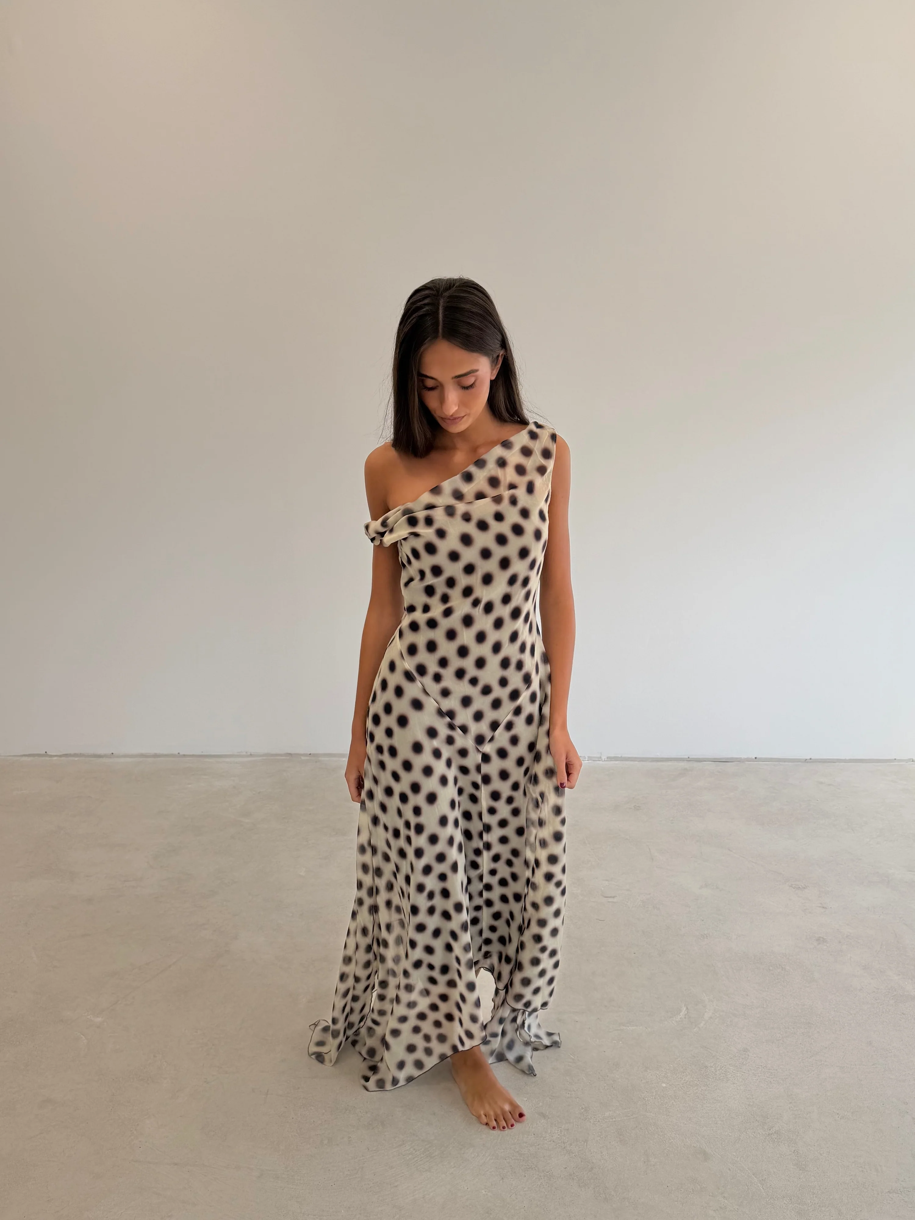 Gaudir Swim - La Fabulosa Dress in White Dots
