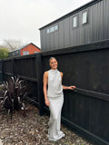 Bec and Bridge Juna dress in silver
