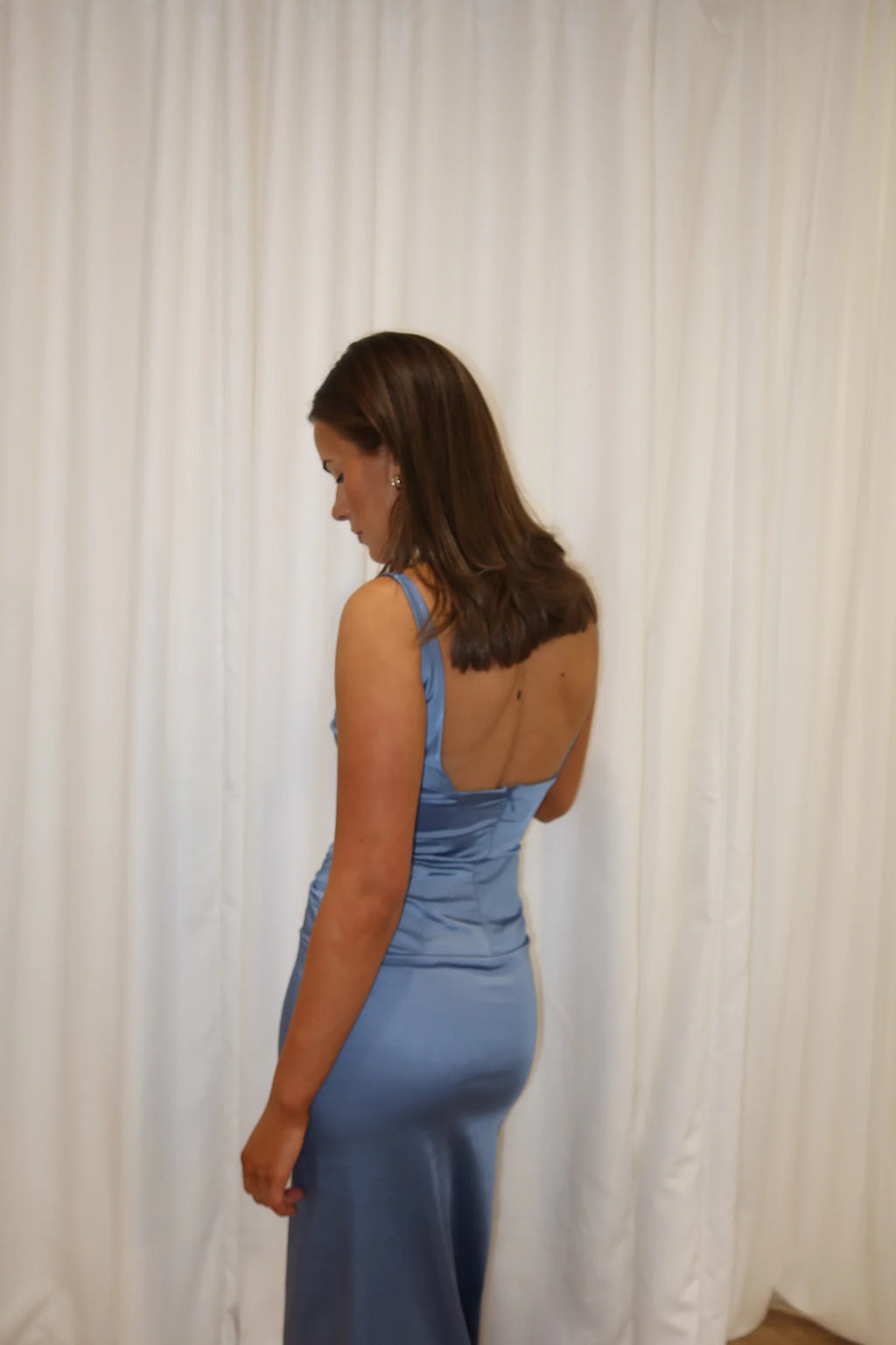 Ance Gria Atlien Gown Blue