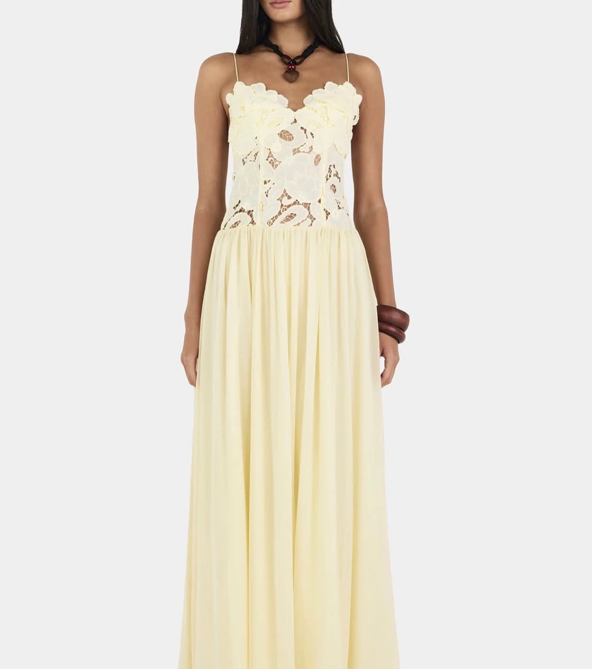 Hansen & Gretal Stephanie Dress in Butter