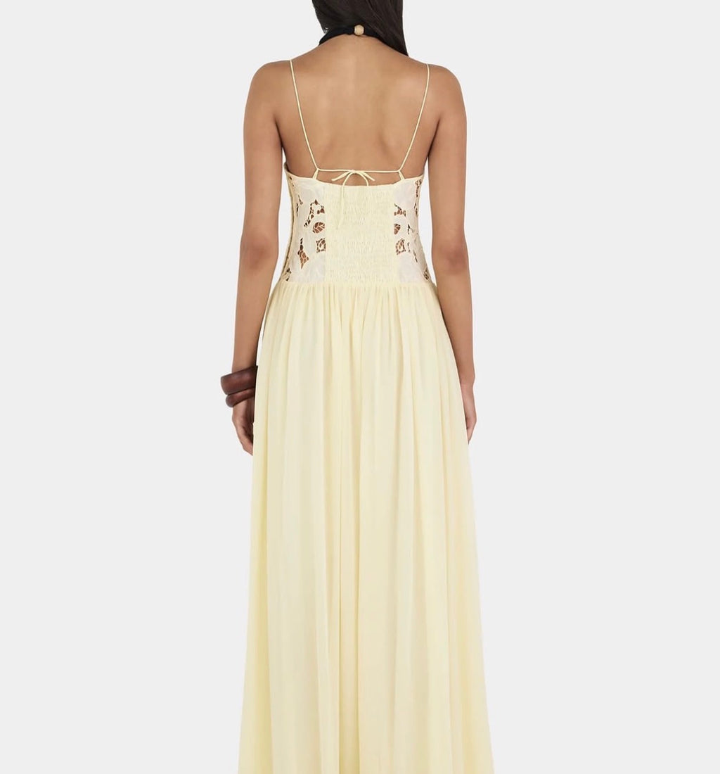 Hansen & Gretal Stephanie Dress in Butter