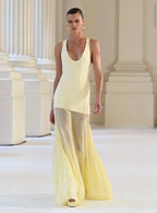 Effie Kats Odessa Gown in Lemon