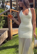 Effie Kats Odessa Gown in Lemon