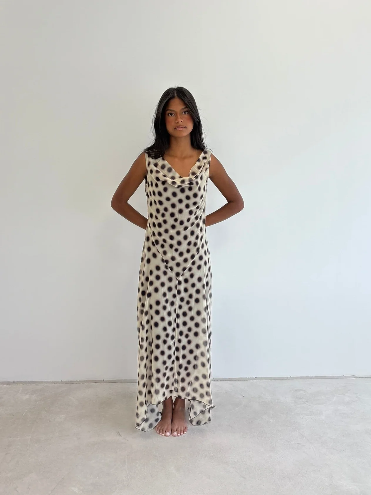 Gaudir Swim - La Fabulosa Dress in White Dots