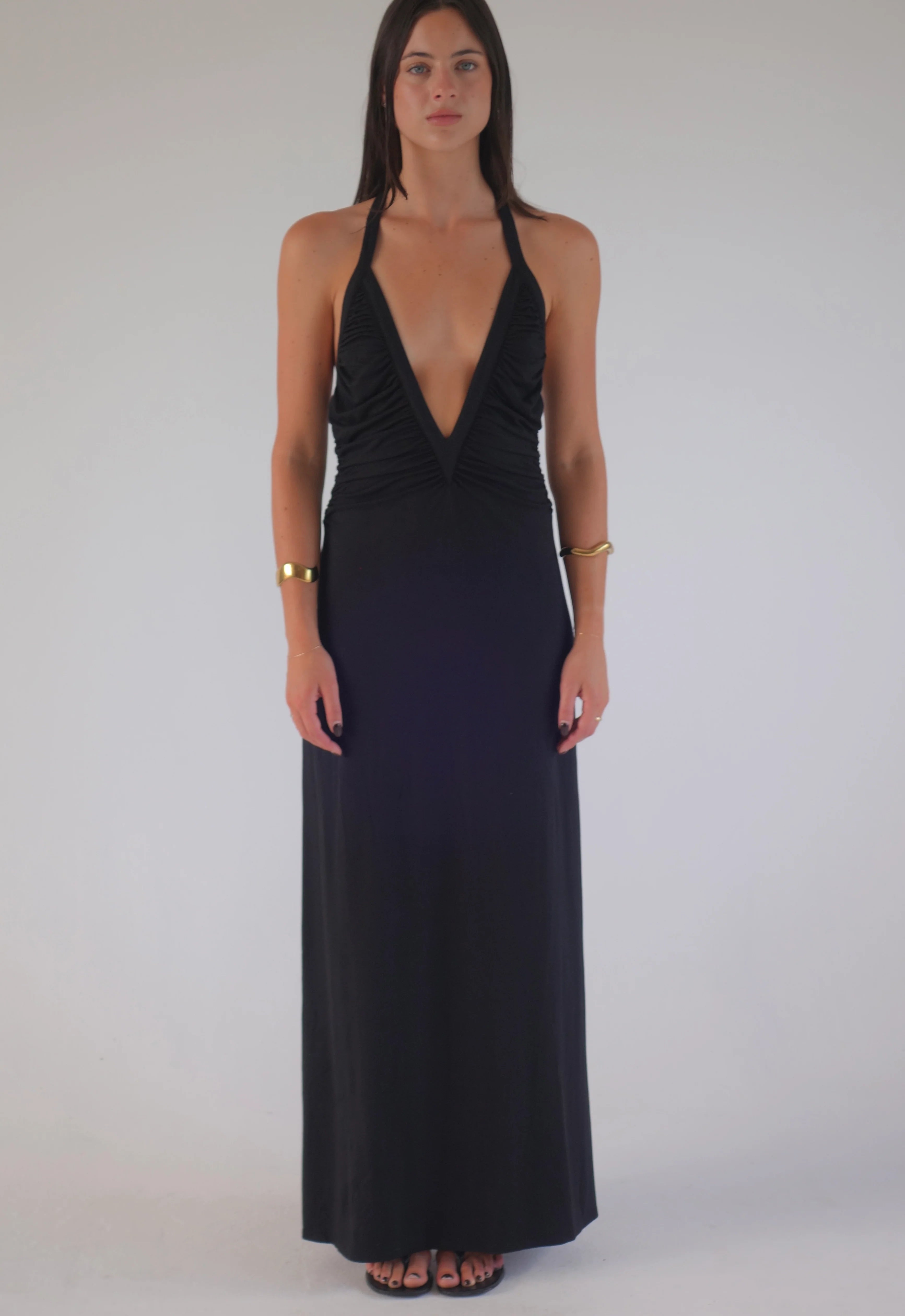 Solamusa Angelina Maxi Ink – Rent That Dress