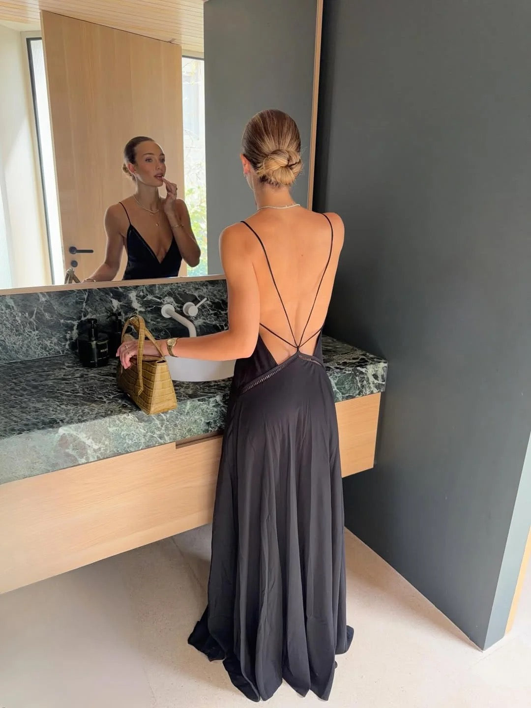 Sasha Therse Posey Maxi Dress