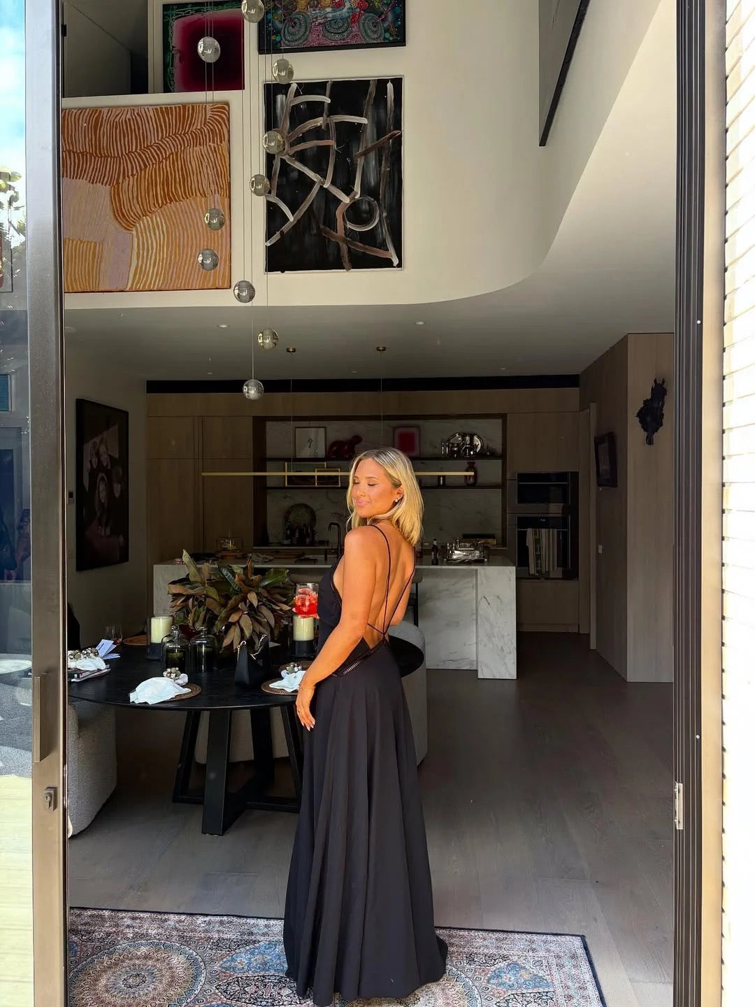 Sasha Therse Posey Maxi Dress