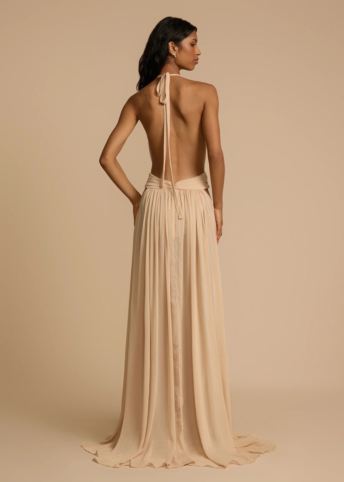 Arcina Ori Florence Dress in Stone