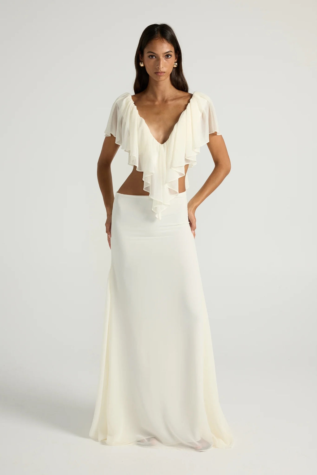 Ance Gria Clover Set in White