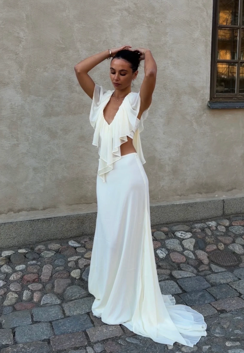 Ance Gria Clover Set in White