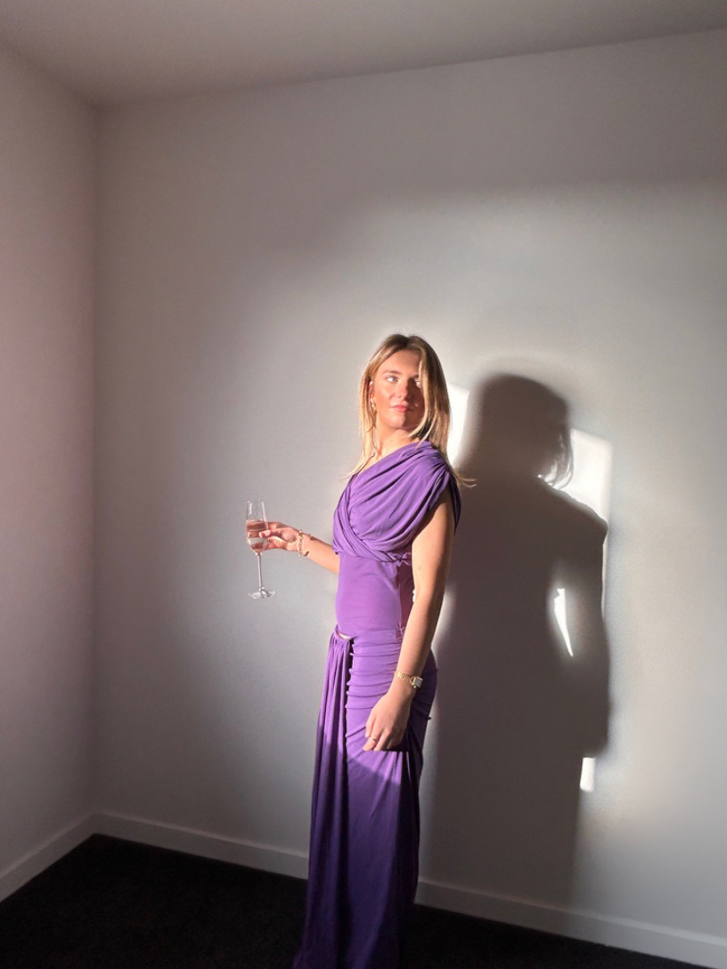 Benni Celia Maxi Dress in Grape