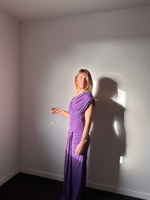 Benni Celia Maxi Dress in Grape