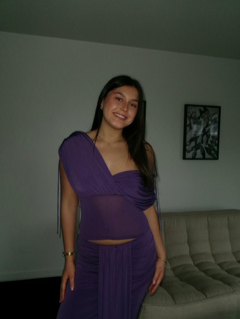Benni Celia Maxi Dress in Grape